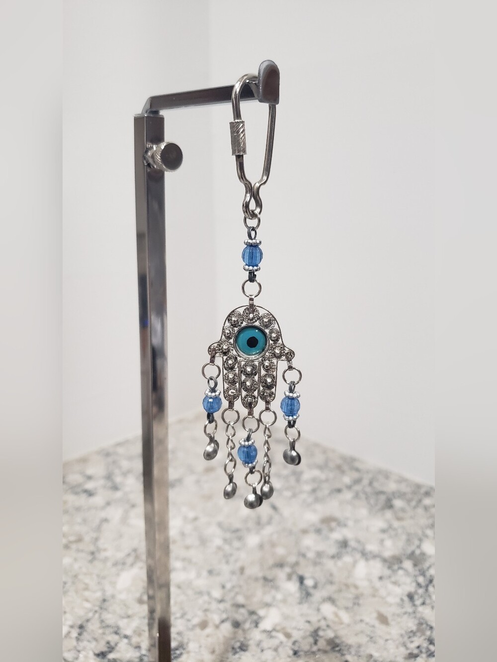 Evil Eye Protection Hanging Bag Charm Keychain